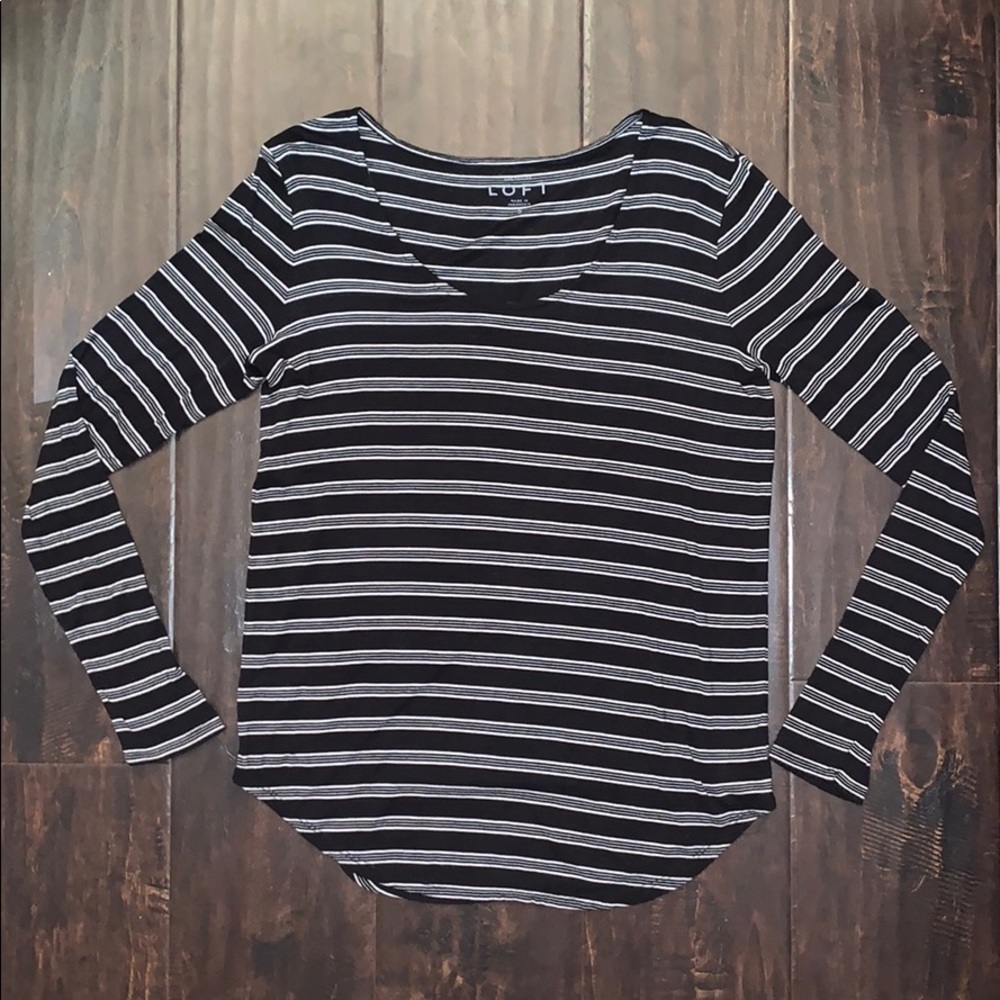 LOFT Striped Long Sleeve